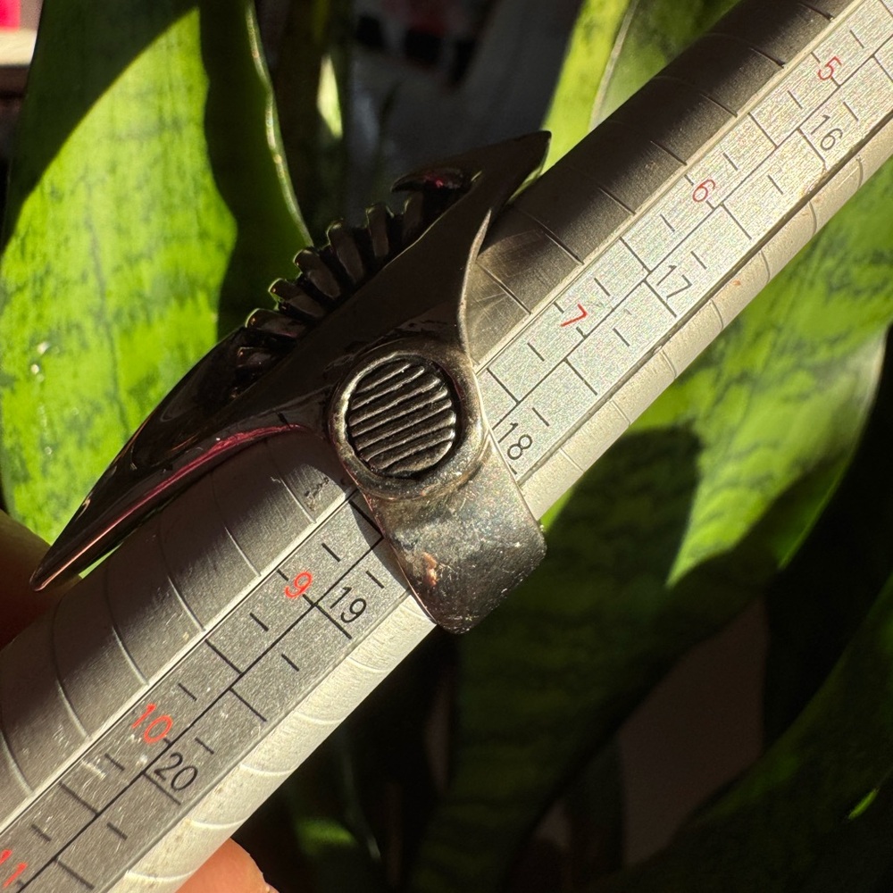 Silver Statement Ring - image 8